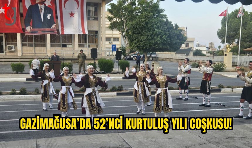Mağusa’nın Kurtuluşunun 52’nci Yıl Dönümü Törenlerle Kutlandı