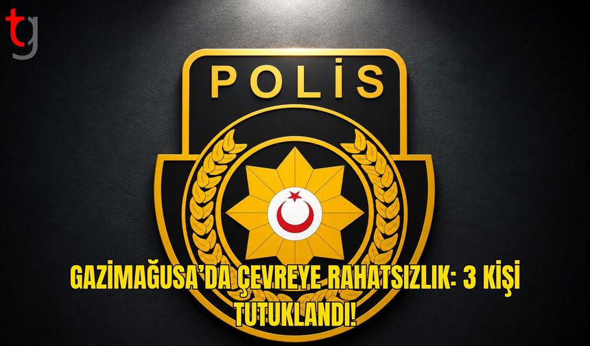 Gazimağusa’da Çevreye Rahatsızlık: 3 Kişi Tut