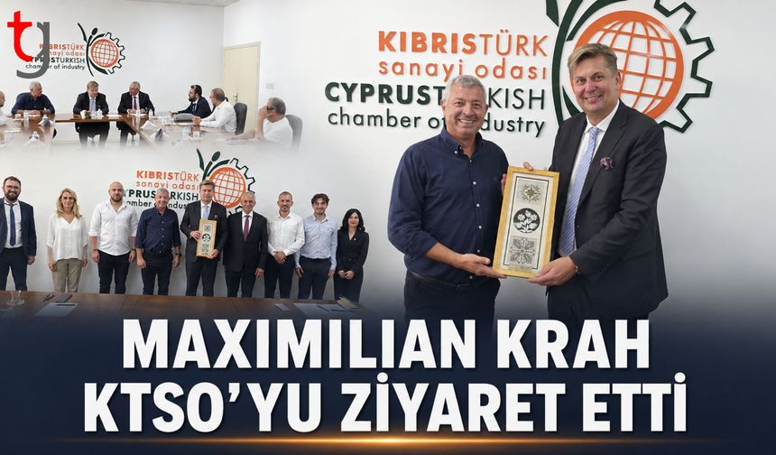Alman Milletvekili Maximilian Krah KTSO’yu Ziyaret Etti