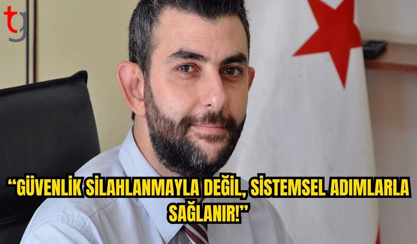Aral Moral’dan Bireysel Silahlanma Uyarısı: “Güvenlik Sistemsel Adımlarla Sağlanır”