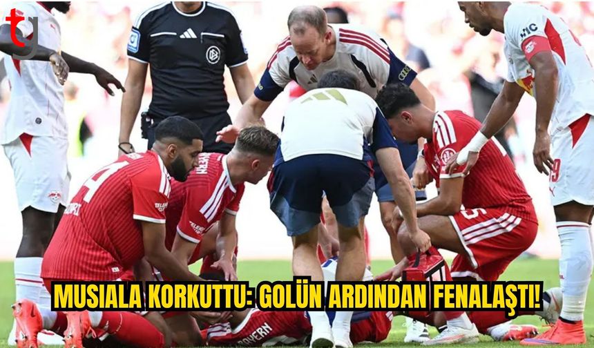 Bayern Münih’te Musiala Korkuttu: Golün Ardından Fenalaştı