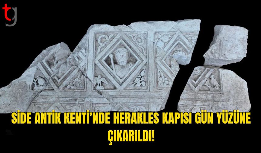 Side Antik Kenti’nde 3 Anıtsal Giriş Tespit Edildi