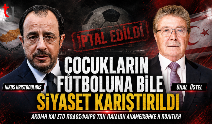 “Çocukların futboluna bile siyaset karıştırıldı”