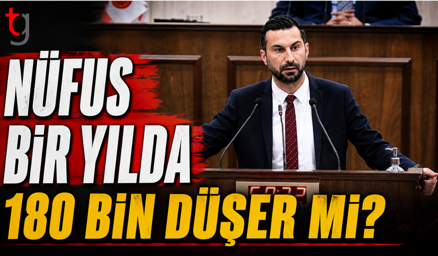Nüfus bir yılda 180 bin düşer mi?