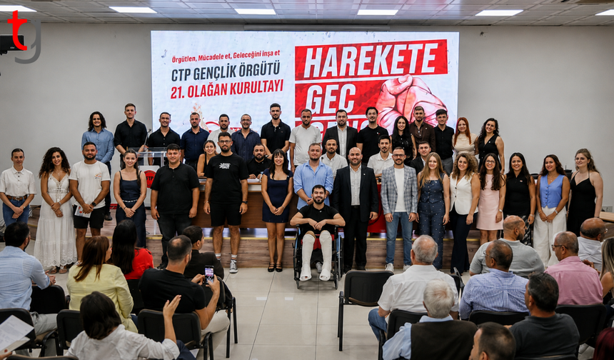 CTP Gençlik Örgütü’nde Merkez Yönetim Kurulu Belirlendi
