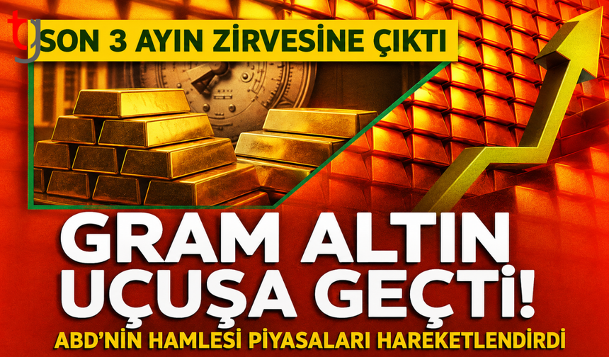 Gram Altın Son 3 Ayın Zirvesine Yaklaştı