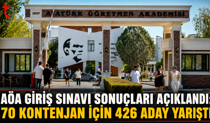 AÖA Giriş Sınavı Sonuçları Açıklandı: 70 Kontenjan İçin 426 Aday Yarıştı