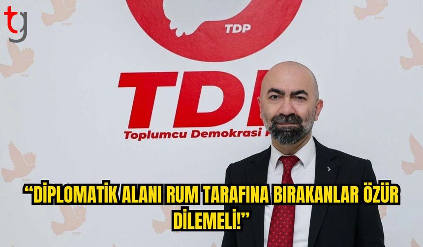 Baykallı: “Diplomatik Alanı Rum Tarafına Bırakanlar Toplumdan Özür Dilemeli”