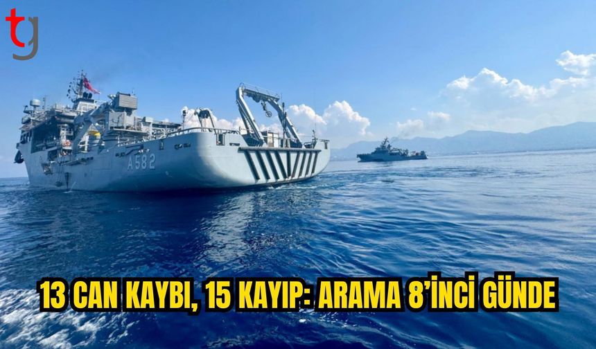 GİRNE’DEKİ GEMİ FACİASINDA 8’İNCİ GÜN
