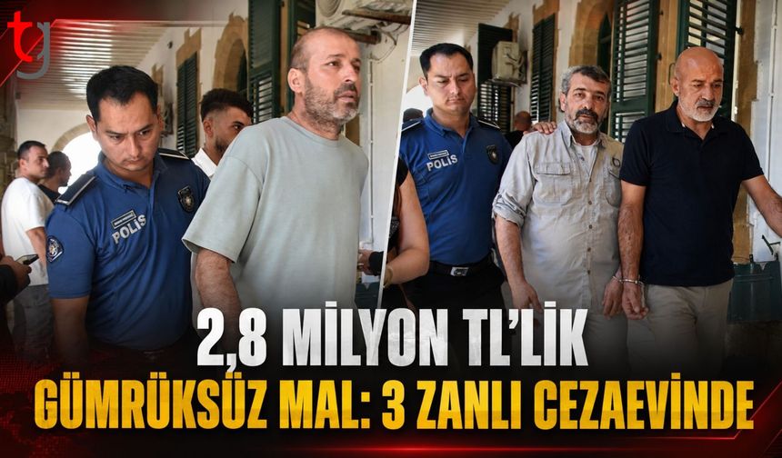 ERCAN’DA 2,8 MİLYON TL’LİK GÜMRÜKSÜZ MAL DAVASI