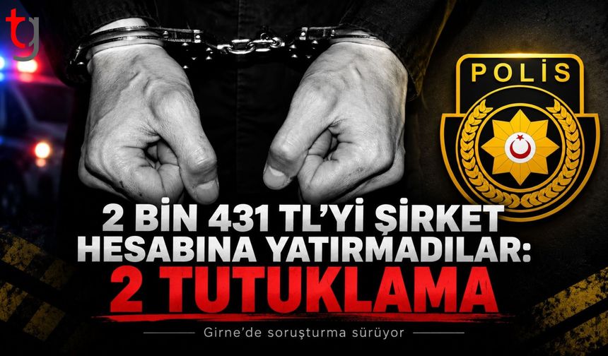 GİRNE’DE İŞ YERİNDE PARA HIRSIZLIĞI
