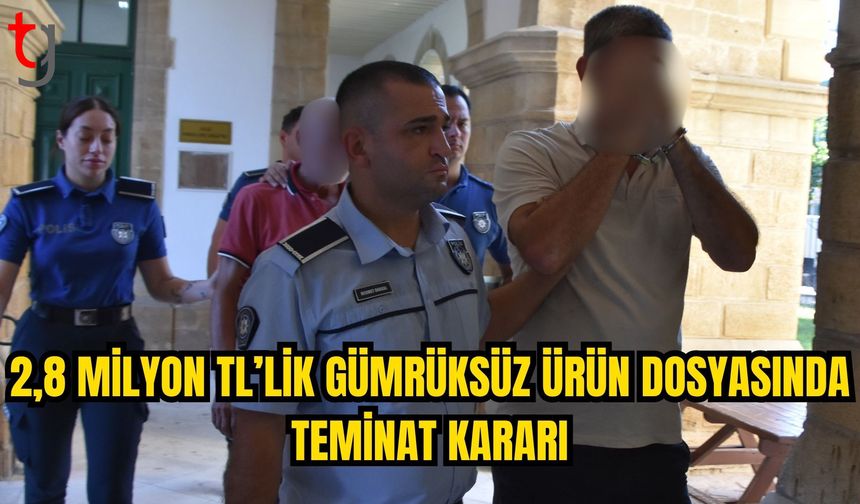 ERCAN’DA 2,8 MİLYON TL’LİK GÜMRÜKSÜZ ÜRÜN SORUŞTURMASI