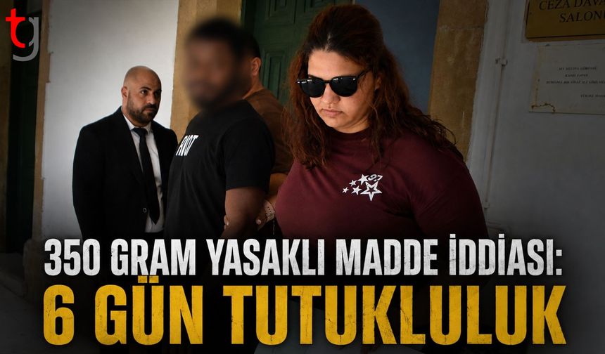 LEFKOŞA’DA 350 GRAM YASAKLI MADDE İDDİASI