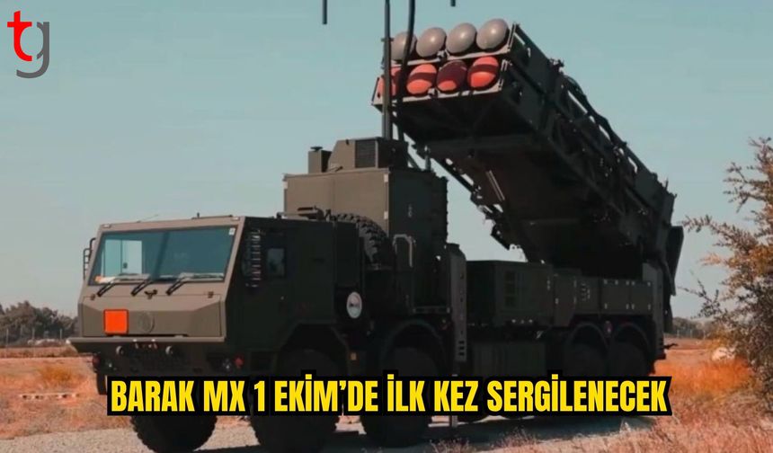 Güney Kıbrıs, Barak MX sistemini 1 Ekim’de ilk kez sergileyecek