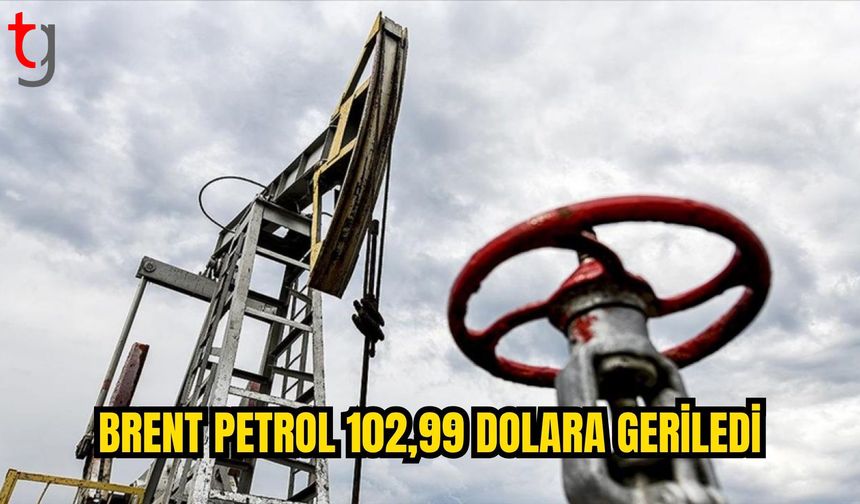Brent petrol 102,99 dolara geriledi