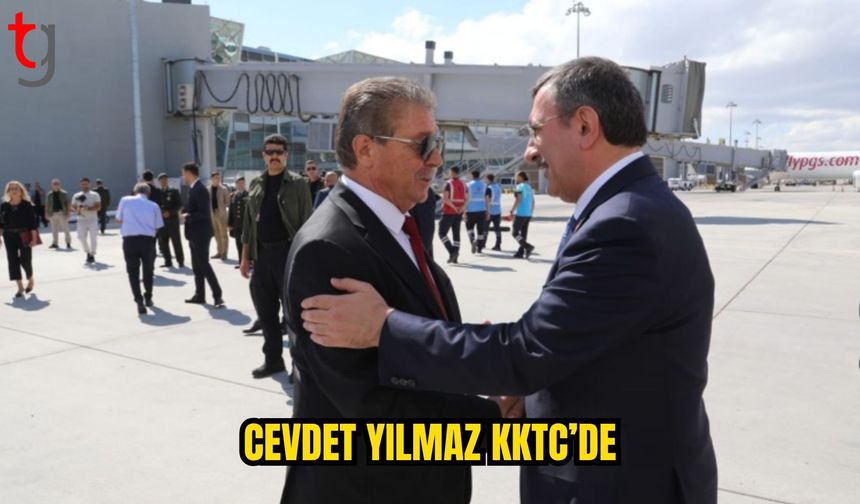 Cevdet Yılmaz temaslarda bulunmak üzere KKTC’ye geldi