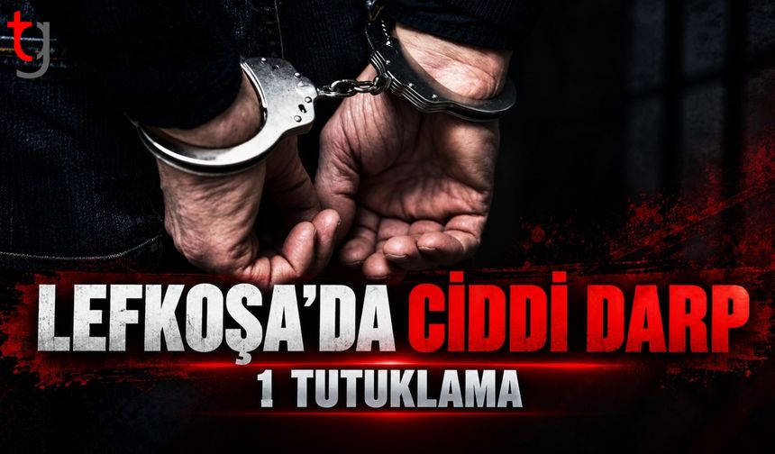 LEFKOŞA’DA SÜPERMARKET OTOPARKINDA DARP