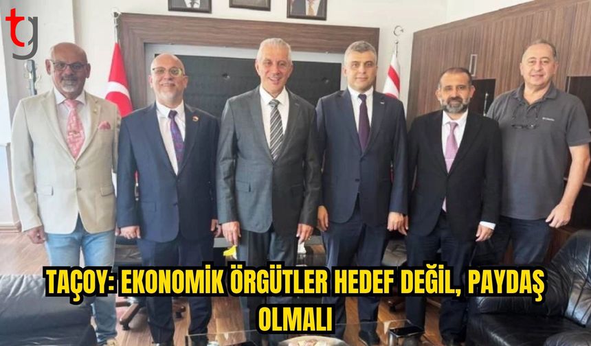 Taçoy: Ekonomik örgütleri hedef alan değil, kalkınmayı esas alan politikalara ihtiyaç var