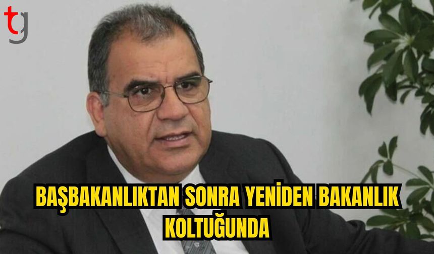 Sucuoğlu başbakanlıktan sonra bakanlık koltuğunda: Dünyada da örnekleri var