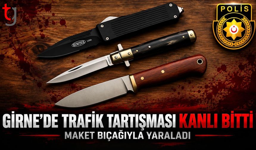 Girne’de trafik tartışması yaralamayla sonuçlandı