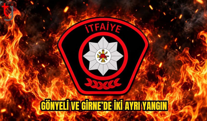 Gönyeli ve Girne’de iki ayrı yangın: Araç ve restoran zarar gördü