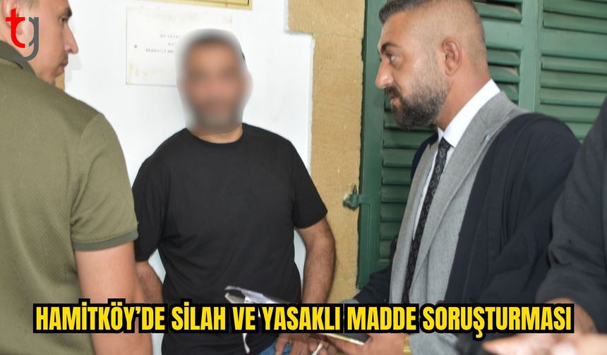 Hamitköy’de silah ve yasaklı madde soruşturması: Zanlıya 8 gün ek tutukluluk