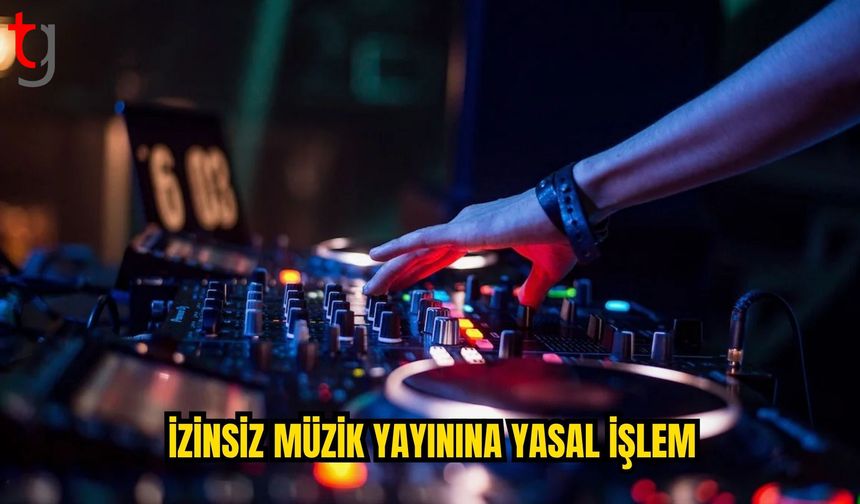 İskele’de izinsiz müzik yayınına yasal işlem