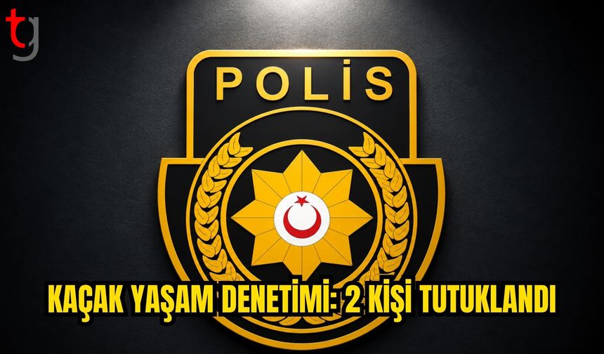ÜLKE GENELİNDE KAÇAK YAŞAM DENETİMİ: 2 KİŞİ TUTUKLANDI