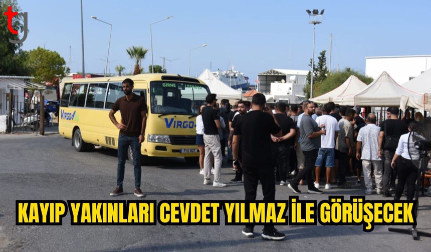 KAYIP YAKINLARI CEVDET YILMAZ İLE GÖRÜŞMEK ÜZERE BÜYÜKELÇİLİĞE GİTTİ