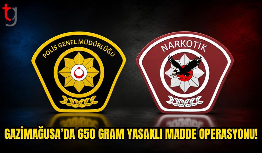Gazimağusa’da Yasaklı Madde Operasyonu: M.İ.S. Tutuklandı
