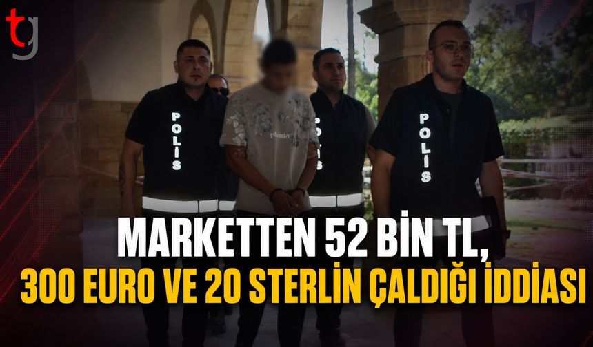 LEFKOŞA’DA MARKET HIRSIZLIĞI