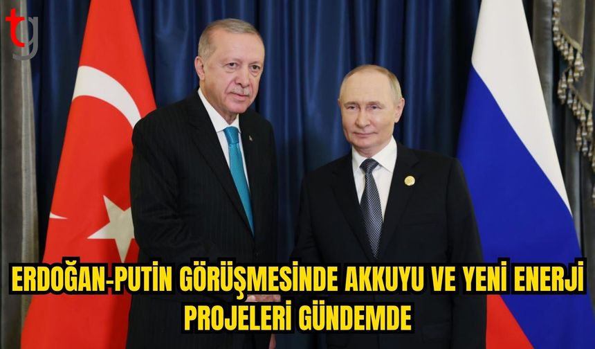 Erdoğan ile Putin Bişkek’te Görüştü: Gündemde Akkuyu ve Enerji İş Birliği