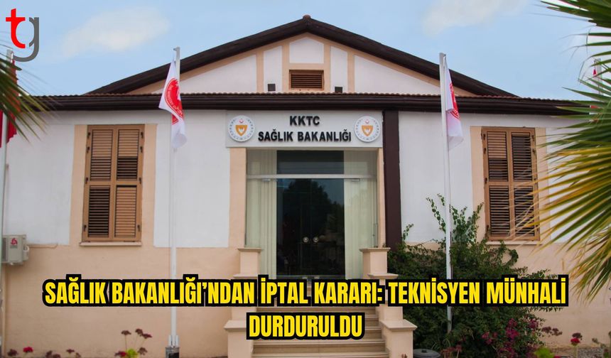 Sağlık Bakanlığı Teknisyen Kadroları İçin Geçici Memur Münhalini İptal Etti