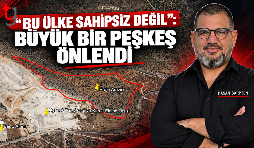 “BÜYÜK BİR PEŞKEŞ ÖNLENDİ”
