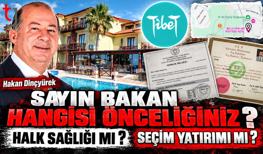 HALK SAĞLIĞI MI, SEÇİM HESABI MI? TİBET SAĞLIK MERKEZİ İÇİN YANIT BEKLENİYOR