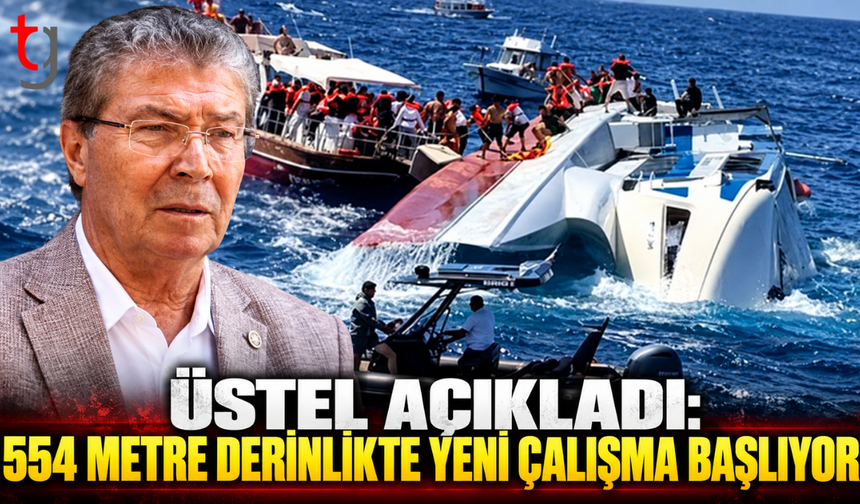 Üstel açıkladı: 554 metre derinlikte yeni çalışma başlıyor