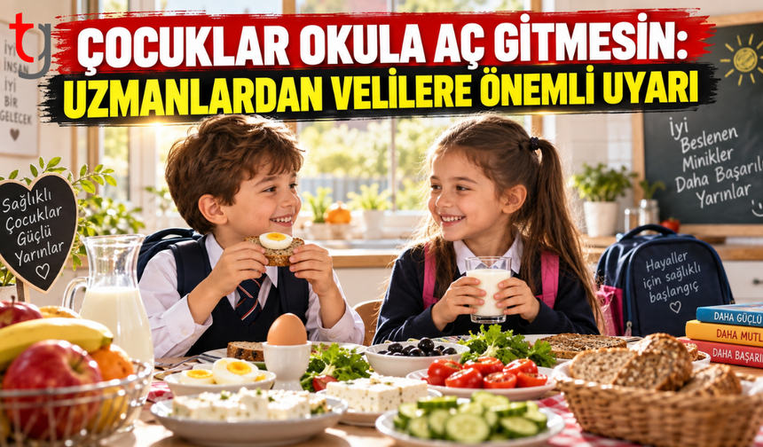 Çocuklar okula aç gitmesin: Uzmanlardan velilere önemli uyarı