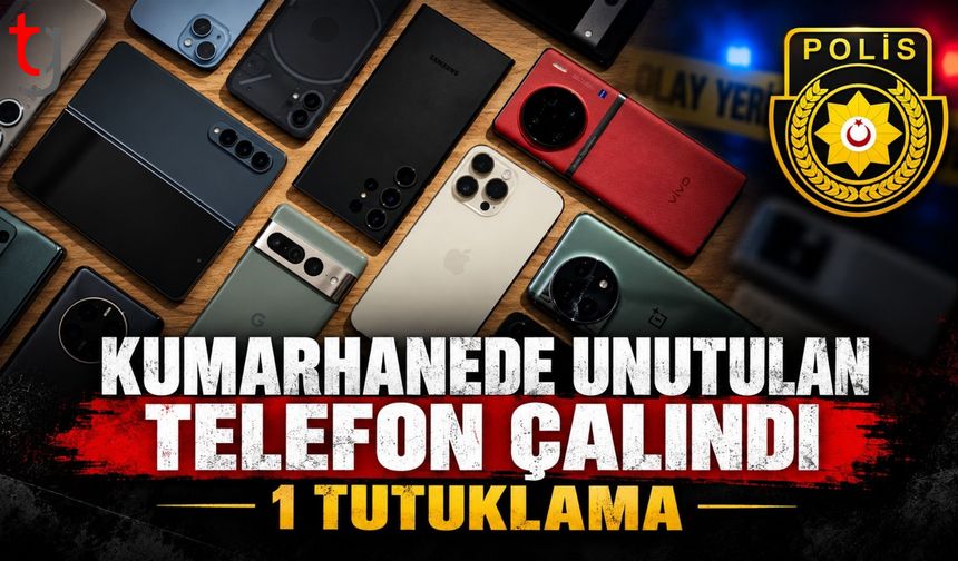 GİRNE’DE KUMARHANEDE CEP TELEFONU HIRSIZLIĞI