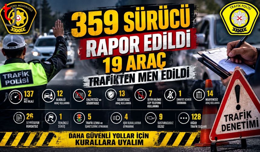 ÜLKE GENELİNDE TRAFİK DENETİMİ