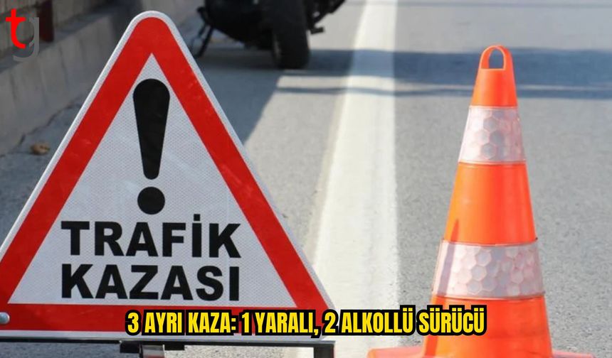 Lefkoşa ve Gazimağusa’da Üç Ayrı Trafik Kazası: 1 Kişi Yaralandı