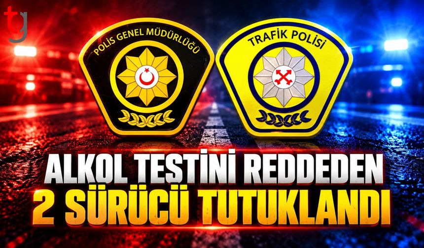 LEFKOŞA’DA İKİ AYRI KAZA: ALKOL TESTİNİ REDDEDEN 2 SÜRÜCÜ TUTUKLANDI