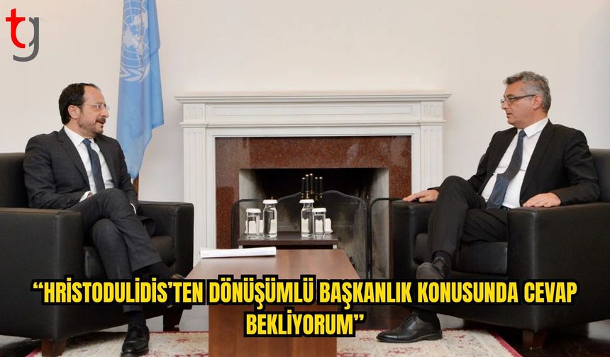 Erhürman’dan Hristodulidis’e Dönüşümlü Başkanlık Mesajı: “Cevap Bekliyorum”
