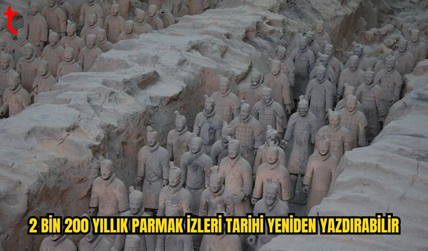 TERAKOTA ORDUSUNDA ŞAŞIRTAN BULGU: HEYKELLERDE KADIN VE ÇOCUKLARIN İZLERİ TESPİT EDİLDİ