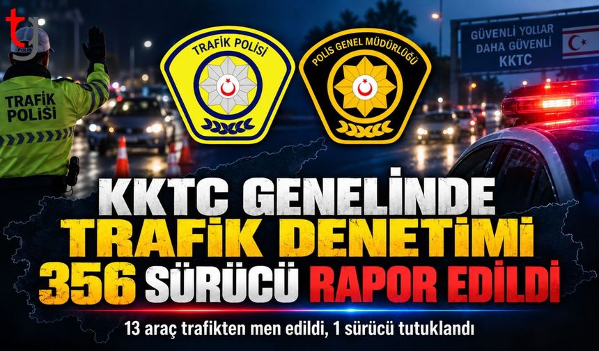 Ülke Genelinde Trafik Denetimi: 356 Sürücüye Yasal İşlem