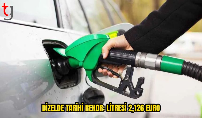 Güney Kıbrıs’ta Dizel Fiyatı Rekor Seviyeye Çıktı