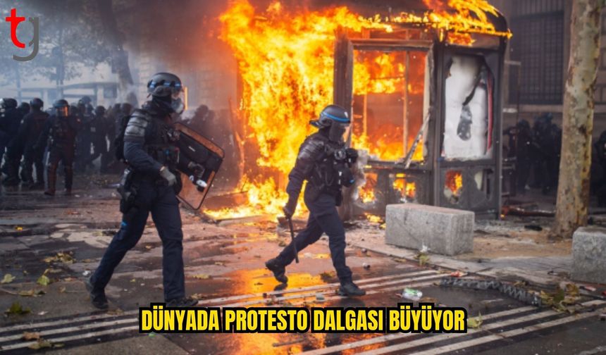 Dünyanın Farklı Noktalarında Protesto Dalgası: Ekonomik ve Siyasi Tepkiler Sokağa Taştı