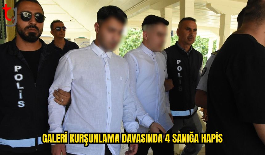 Lefkoşa’daki Galeri Kurşunlama Davasında Karar: 4 Sanığa Hapis Cezası