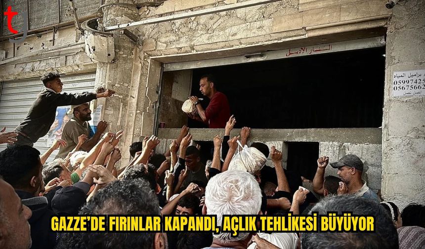 GAZZE’DE UN KRİZİ DERİNLEŞİYOR: FIRINLARIN BÜYÜK BÖLÜMÜ ÜRETİMİ DURDURDU