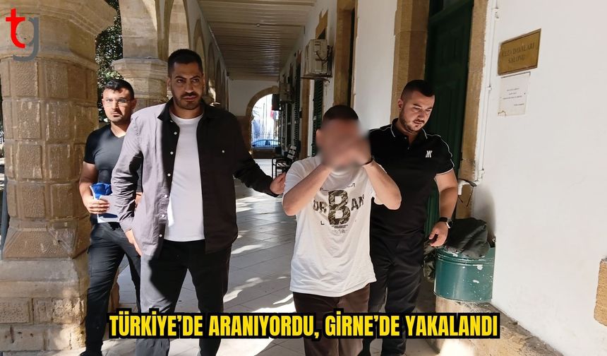 TÜRKİYE’DE DOLANDIRICILIK SUÇLAMASIYLA ARANAN ZANLI GİRNE’DE YAKALANDI