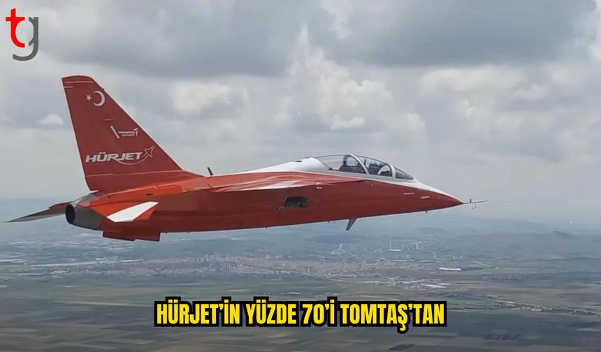 HÜRJET’in Yapısal Parçalarının Yüzde 70’ini TOMTAŞ Üretecek